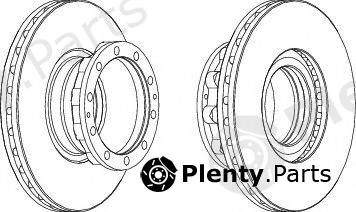 FERODO part FCR272A Brake Disc