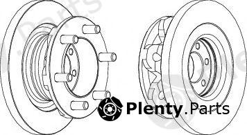  FERODO part FCR313A Brake Disc