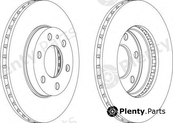  FERODO part FCR314A Brake Disc