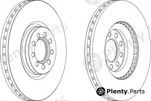  FERODO part FCR317A Brake Disc