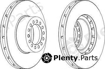  FERODO part FCR319A Brake Disc
