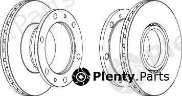 FERODO part FCR322A Brake Disc