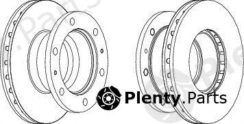  FERODO part FCR338A Brake Disc