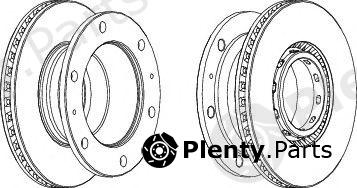  FERODO part FCR342A Brake Disc