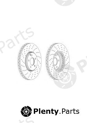  FERODO part DDF1981RC-1 (DDF1981RC1) Brake Disc