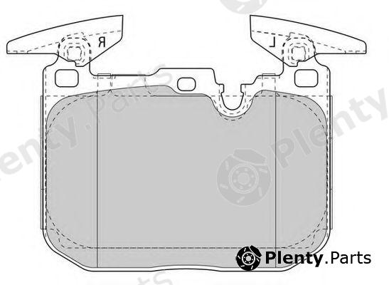  FERODO part FDB4611 Brake Pad Set, disc brake