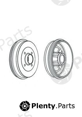  FERODO part FDR329114 Brake Drum