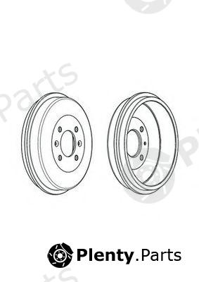  FERODO part FDR329150 Brake Drum