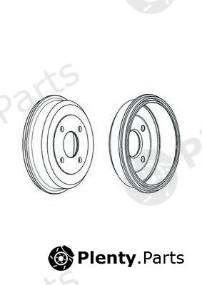  FERODO part FDR329198 Brake Drum
