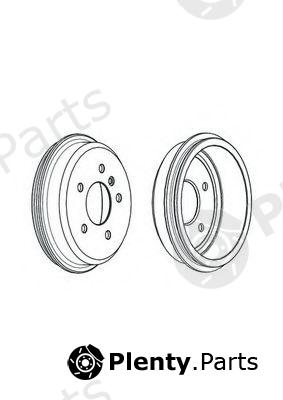  FERODO part FDR329240 Brake Drum