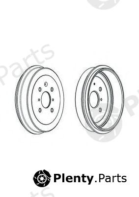  FERODO part FDR329265 Brake Drum