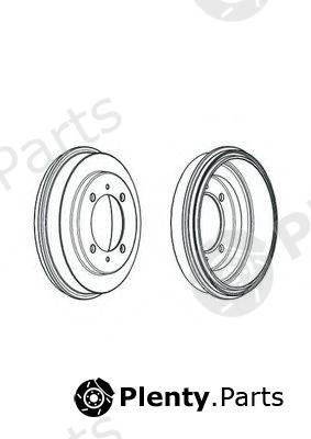  FERODO part FDR329275 Brake Drum