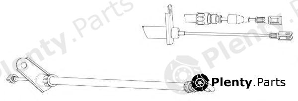  FERODO part FHB431183 Cable, parking brake
