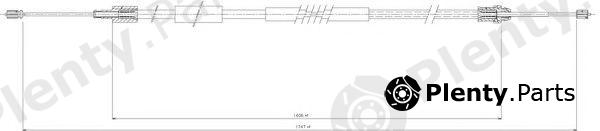  FERODO part FHB432420 Cable, parking brake