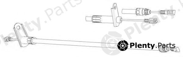  FERODO part FHB432904 Cable, parking brake