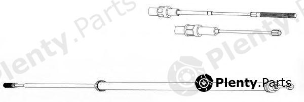  FERODO part FHB432925 Cable, parking brake