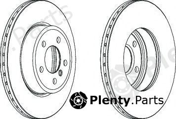  FERODO part DDF1271C-1 (DDF1271C1) Brake Disc