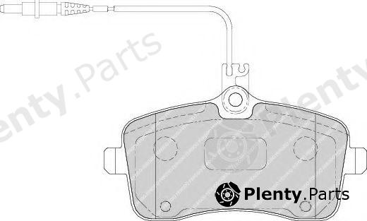  FERODO part FDB4734 Brake Pad Set, disc brake