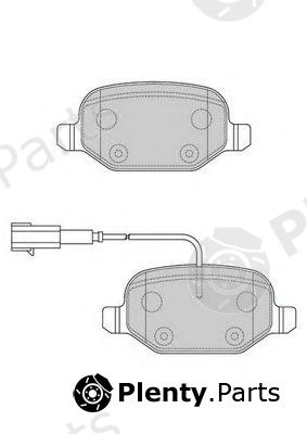  FERODO part FDB4692 Brake Pad Set, disc brake