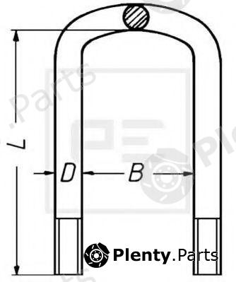  PE Automotive part 045.018-00A (04501800A) Spring Clamp