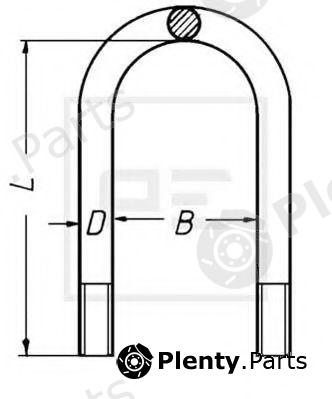  PE Automotive part 045.015-00A (04501500A) Spring Clamp
