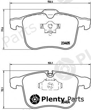  BREMBO part P59046 Brake Pad Set, disc brake