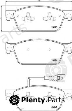  BREMBO part P85141 Brake Pad Set, disc brake