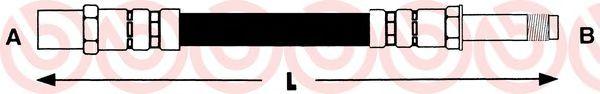  BREMBO part T85025 Brake Hose
