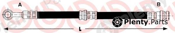  BREMBO part T86002 Brake Hose