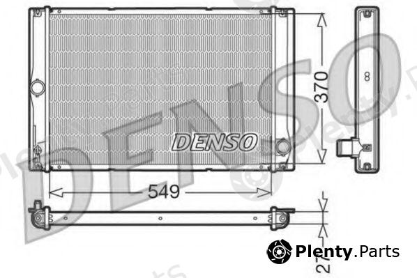  DENSO part DRM50023 Radiator, engine cooling
