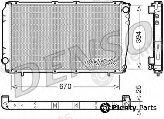  DENSO part DRM36016 Radiator, engine cooling