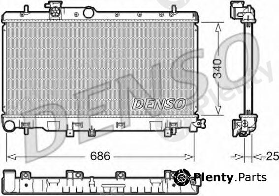  DENSO part DRM36020 Radiator, engine cooling