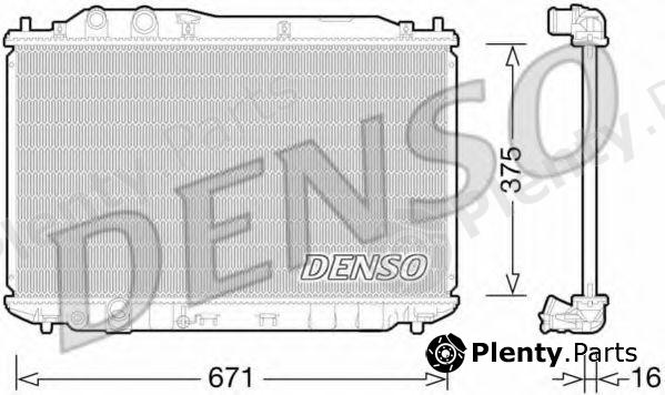  DENSO part DRM40028 Radiator, engine cooling
