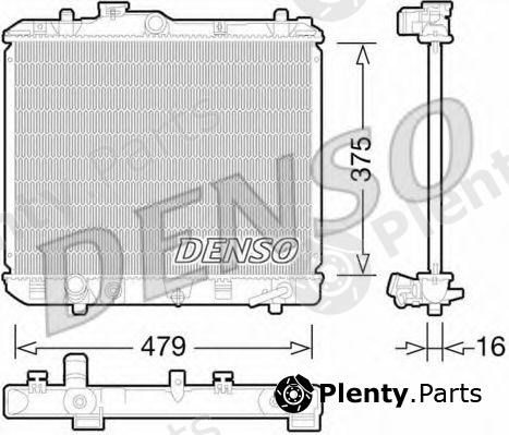  DENSO part DRM47028 Radiator, engine cooling