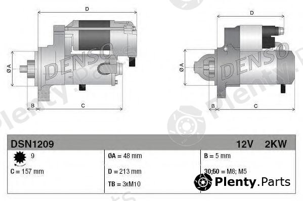  DENSO part DSN1209 Starter