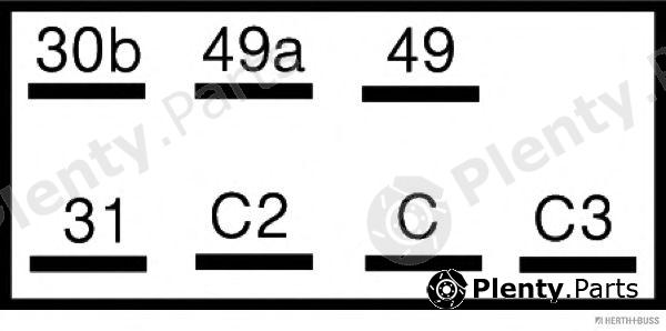  HERTH+BUSS ELPARTS part 75605142 Flasher Unit