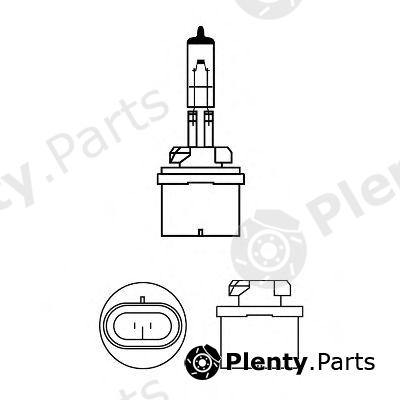  PHILIPS part 12059C1 Bulb, fog light