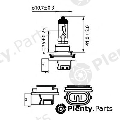  PHILIPS part 12360C1 Bulb, park-/position light