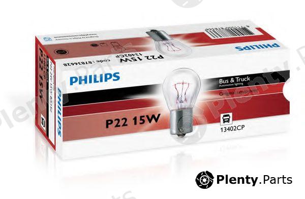  PHILIPS part 13402CP Bulb, stop light; Bulb, rear fog light; Bulb, reverse light; Bulb, tail light; Bulb; Bulb, rear fog light; Bulb, reverse light; Bulb, tail light; Bulb, auxiliary stop light; Bulb, auxiliary stop light