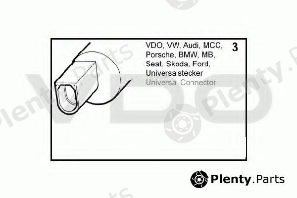  VDO part 246-083-002-022Z (246083002022Z) Water Pump, window cleaning