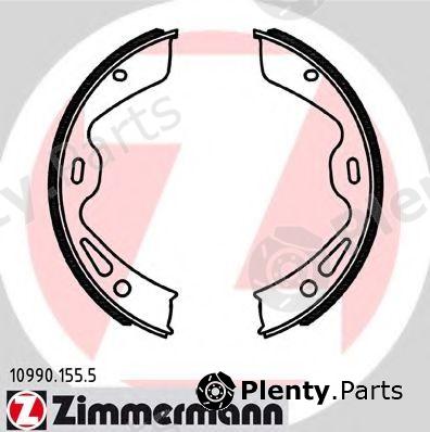  ZIMMERMANN part 10990.155.5 (109901555) Brake Shoe Set, parking brake