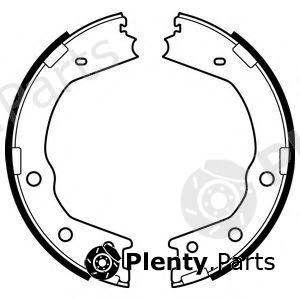  DELPHI part LS2067 Brake Shoe Set, parking brake