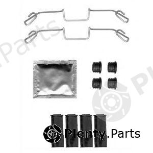  DELPHI part LX0583 Accessory Kit, disc brake pads