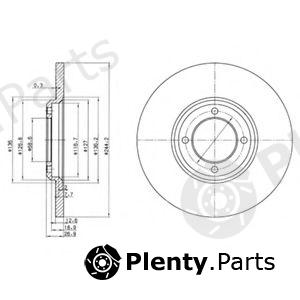  DELPHI part BG2061 Brake Disc