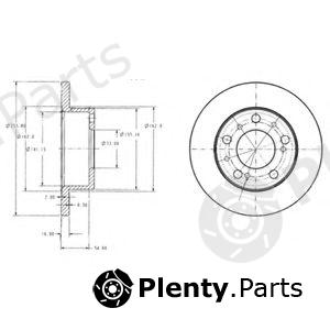  DELPHI part BG2253 Brake Disc