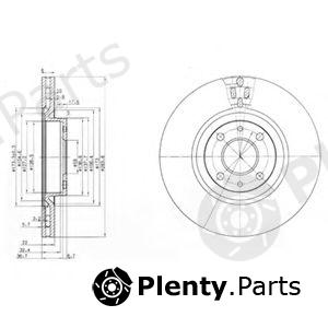  DELPHI part BG2407 Brake Disc