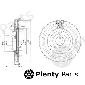  DELPHI part BG2844 Brake Disc