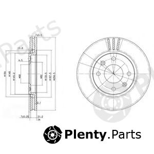  DELPHI part BG2871 Brake Disc