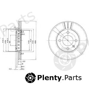  DELPHI part BG2982 Brake Disc