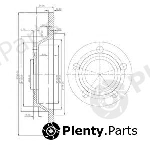  DELPHI part BG2987 Brake Disc